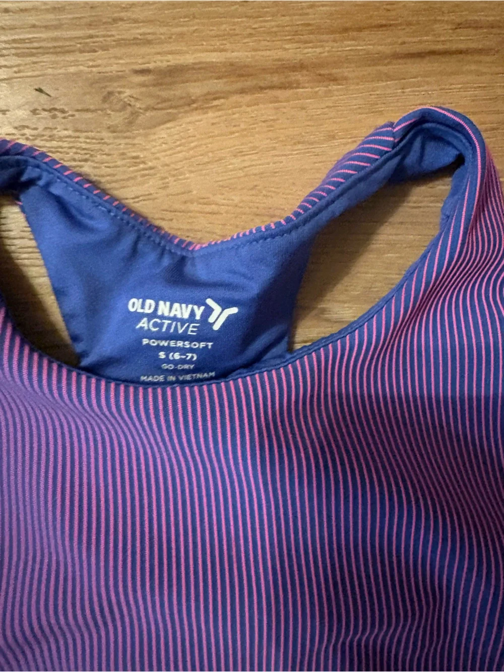 Old Navy Pink and Blue Girls Two-Piece powersoft Set